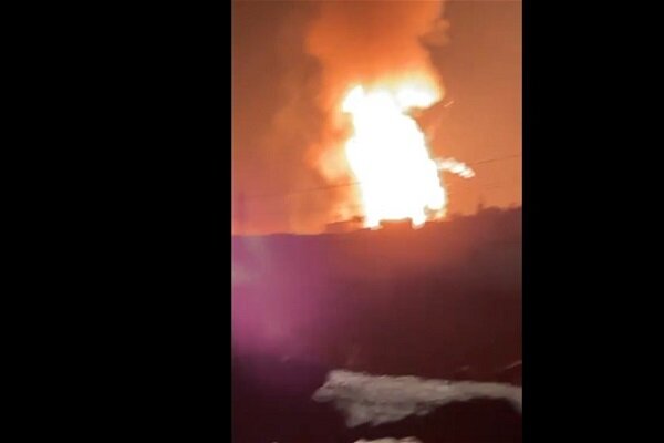 انفجار انبار کپسول گاز در مرز میان سوریه و لبنان