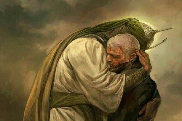 لحظه سالگرد عروج شهید سلیمانی در جوار مرقد مطهر شهدایمقاومت