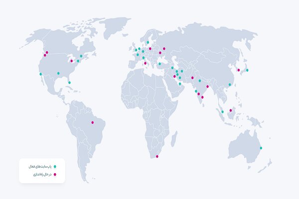 یک پله صعود و ایستادن ابر آروان روی سکوی هشتمین CDN برتر
دنیا
