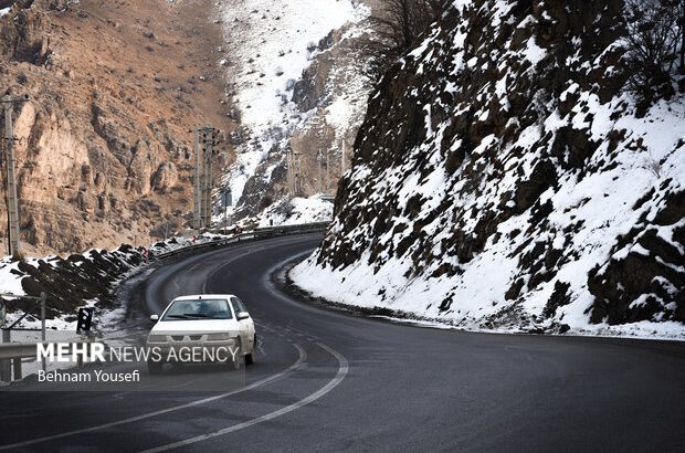 همه راه‌های البرز به جز هشتگرد-طالقان و شمشک-دیزین باز
است