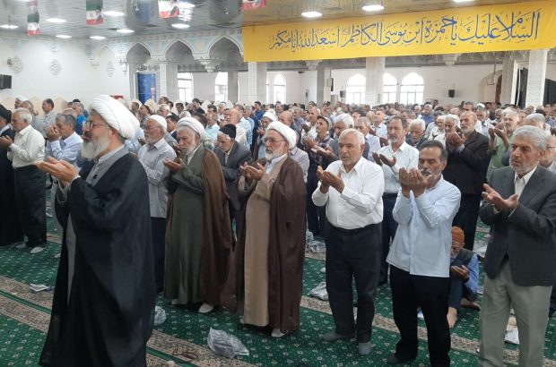 اقامه نماز عید قربان در کاشمر