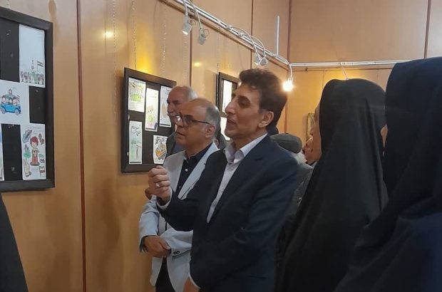 برپایی نمایشگاه نقاشی «۱۶۸ پروانه، پروانه دردانه» در
نهاوند
