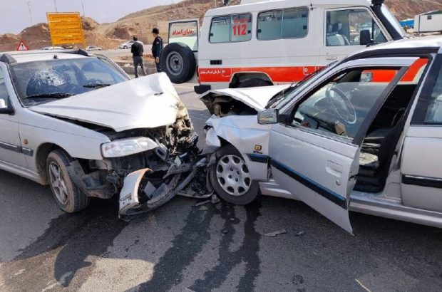 ۹ مصدوم و یک فوتی در دو حادثه ترافیکی اصفهان