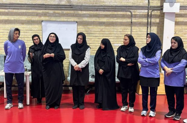 بازدید معاون وزیر ورزش از اردوی تیم ملی فوتسال
بانوان