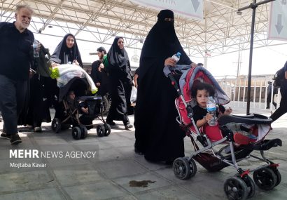 ۱۰۰ هزار زائر حسینی از مرز مهران تردد کردند